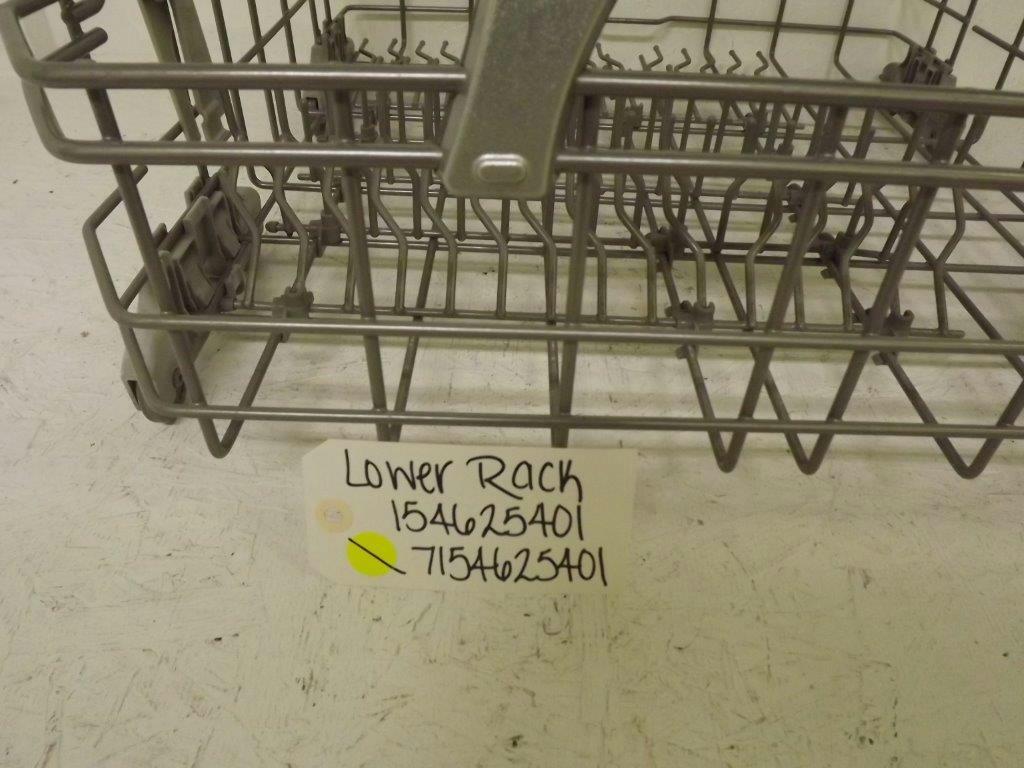 FRIGIDAIRE ELECTROLUX DISHWASHER 154625401 7154625401 LOWER RACK USED FRIGIDAIRE ELECTROLUX DISHWASHER 154625401 7154625401 LOWER RACK USED